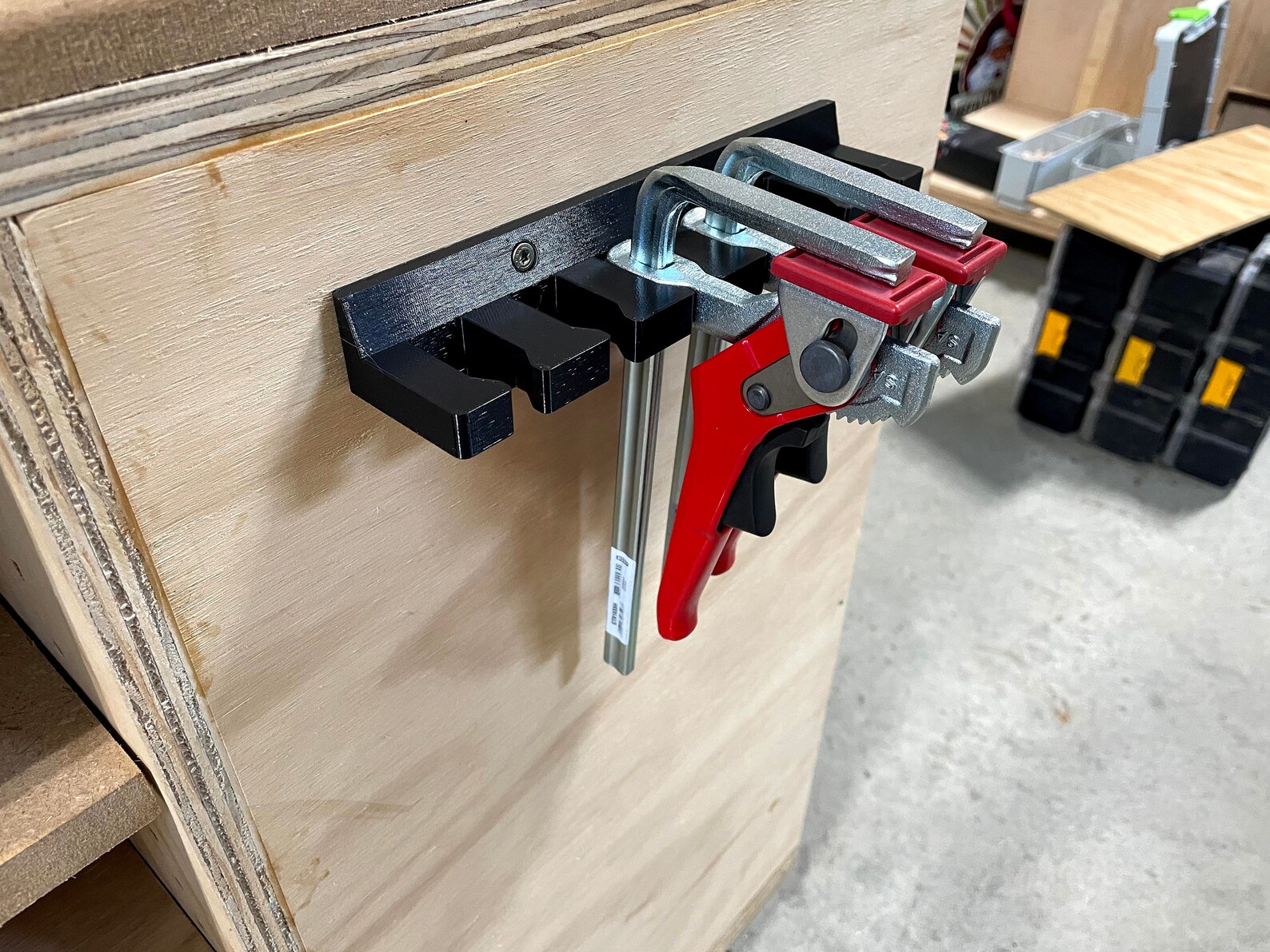 Bessey Quick Clamp Wall Mount X6 for MFT & Rail Hand Clamps Etsy