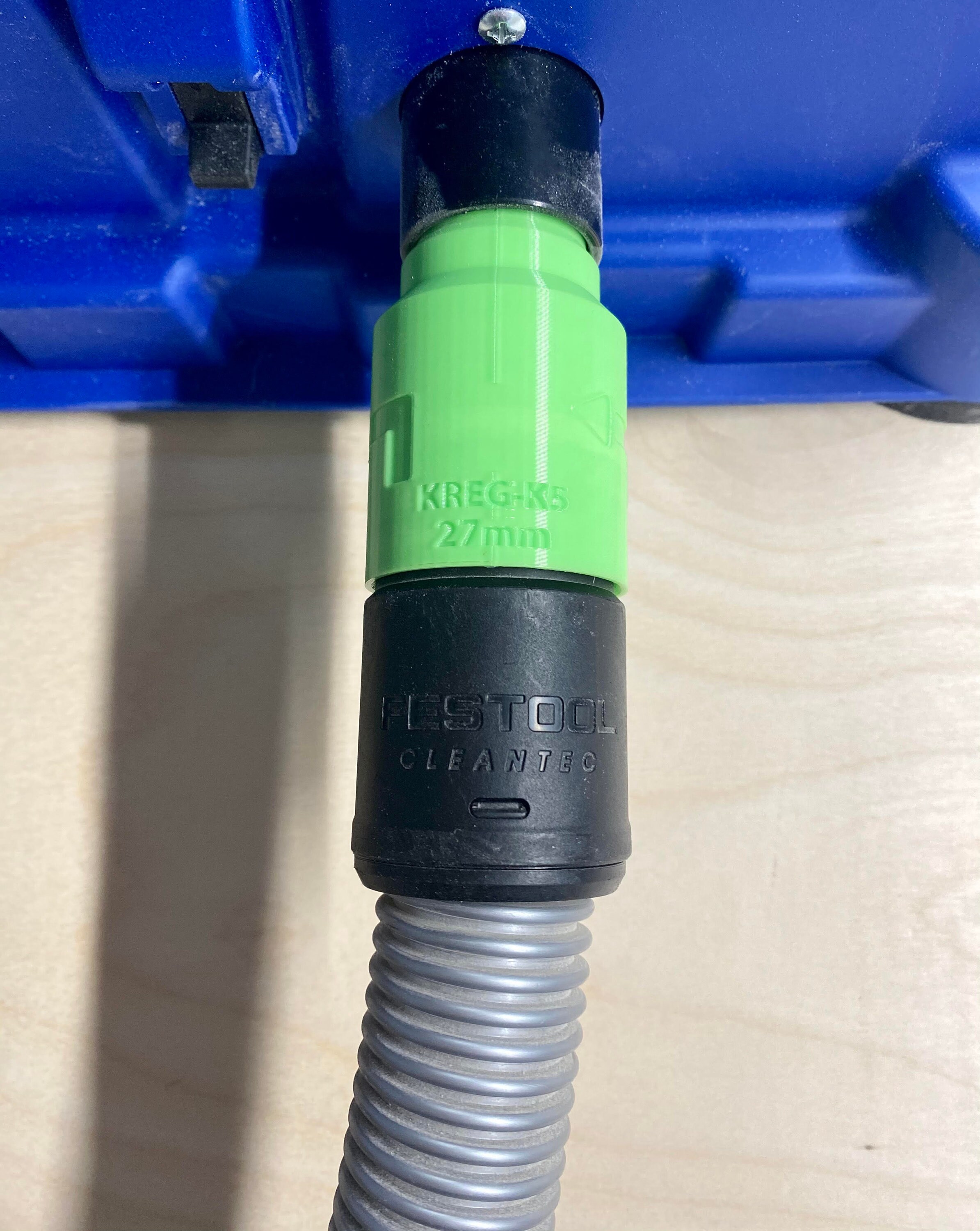 Festool Cleantec 27mm Locking Dust Adapter for Kreg Foreman Etsy