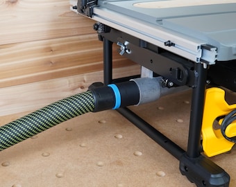 Adaptador de manguera de 36 mm para sierra de mesa Dewalt con puerto de 2-1/4", compatible con manguera Festool de 36 mm