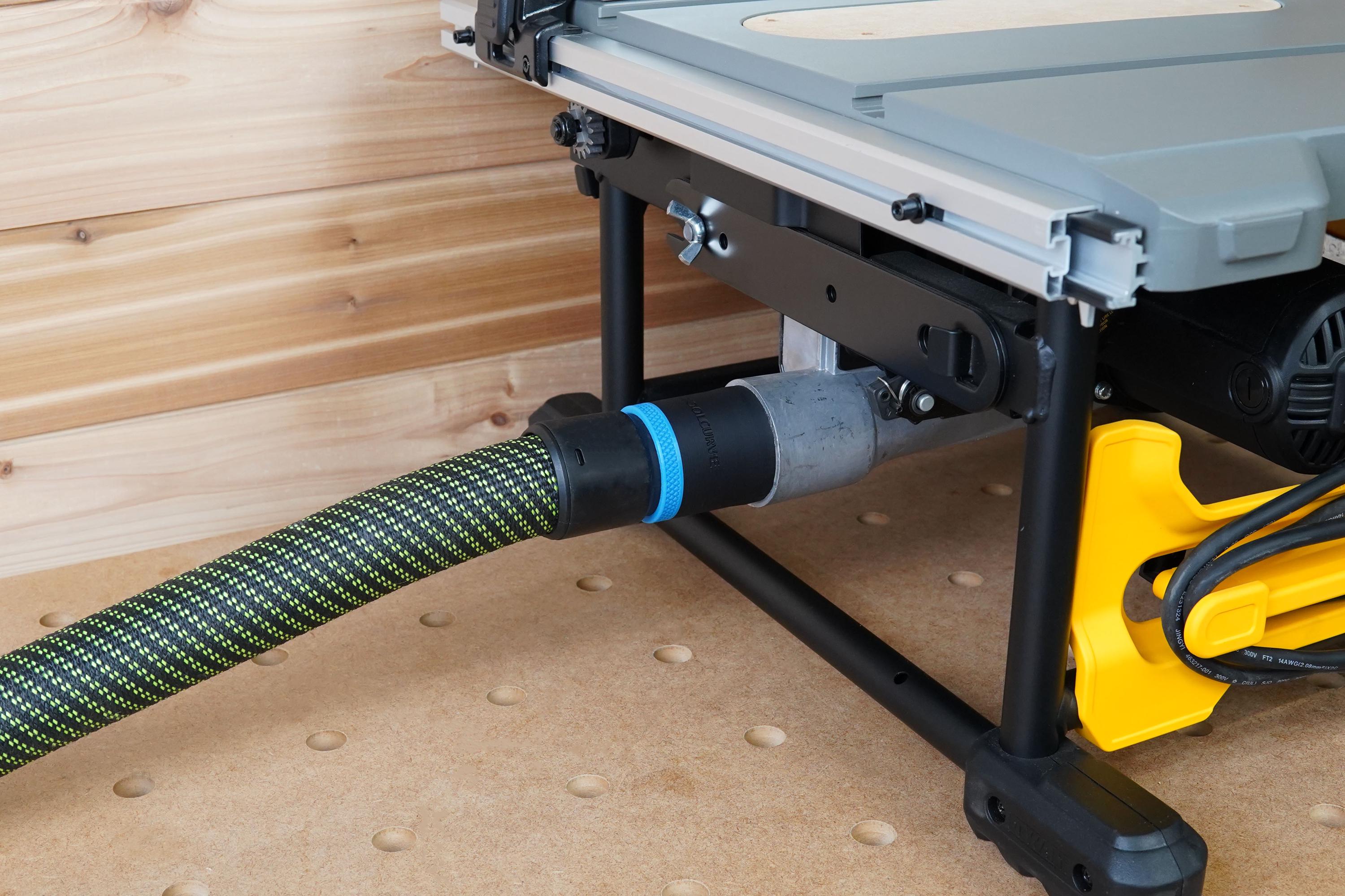 Table Saw To Vacuum Adapter - Dust Collection Attachment For Table Saws...