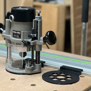 Porter Cable 690 Series Router Adapter for Track Saw Guide Rails