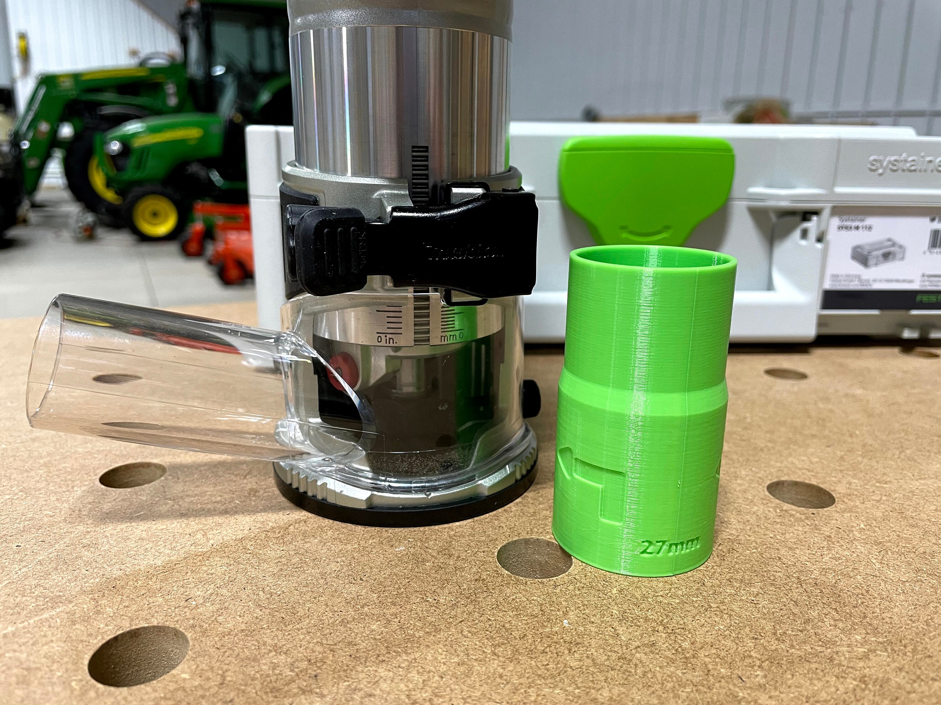 Festool Cleantec 27mm Locking Dust Adapter for Makita Router Etsy UK