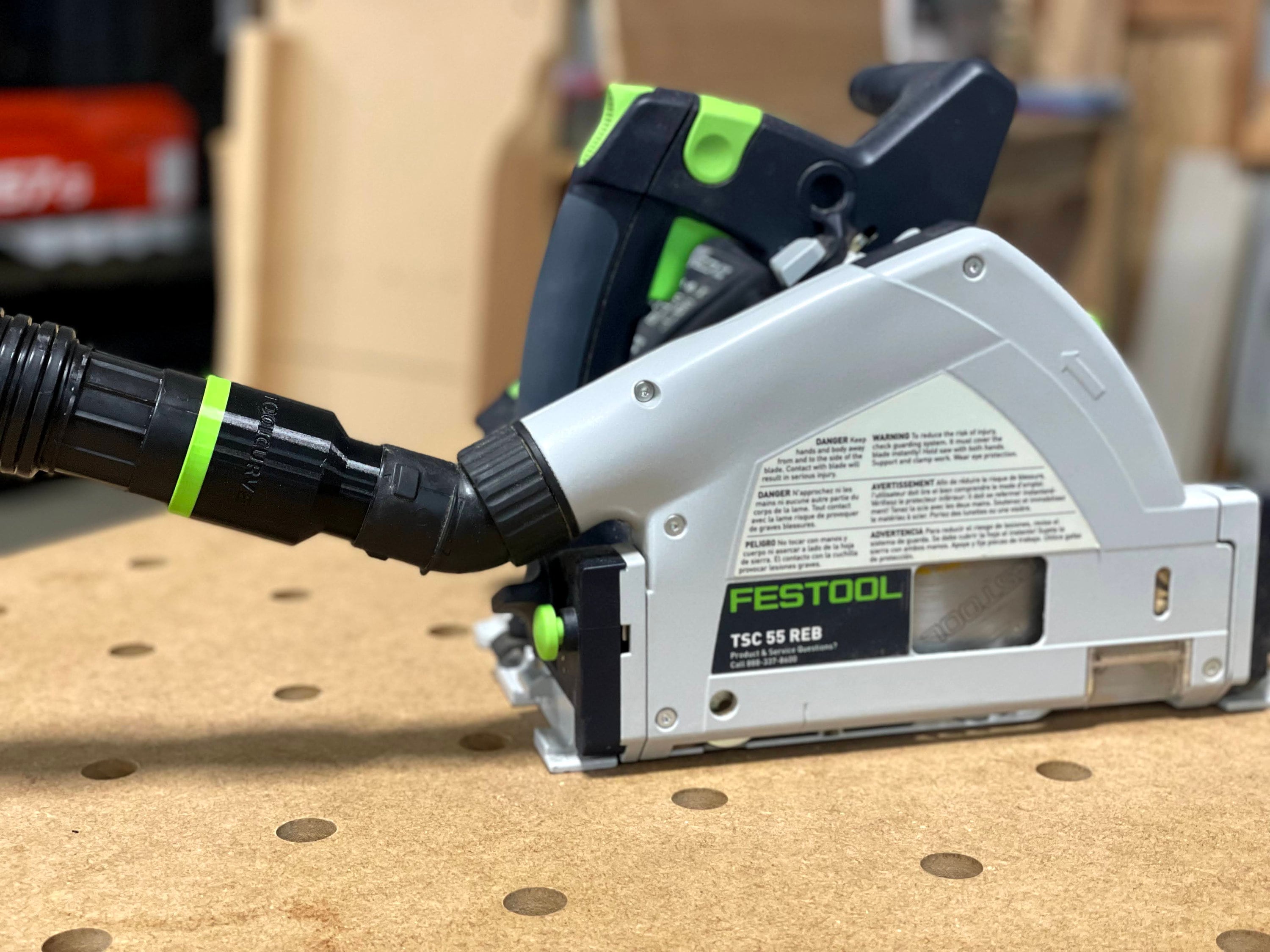 Vacuum adapter for Festool Track Saws for Ridgid,ShopVac,Craftsman –  MegaLoop Designs