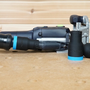 1 1/4&quot; Shop Vac Hose Adapter to 27mm Tool Ports - Compatible with Festool Domino, Sanders, & Rotex Ports
