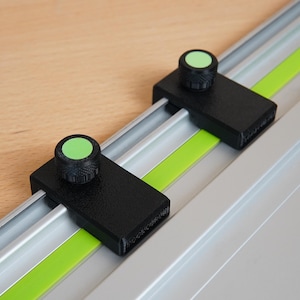 Festool Guide Rail Limit Stops - Pair of 2 for Festool Track Saw Guide Rails