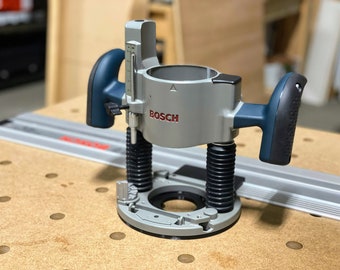 Bosch 1617 EVS Plunge Base Router Adapter for Bosch & Mafell Track Rails