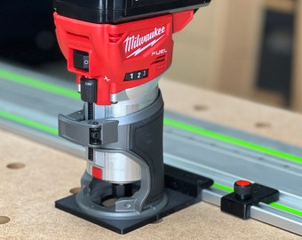 Milwaukee Router Adapter to Festool Track Saw Guide Rail - M18 2723-20