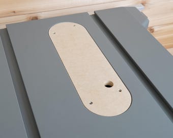 Inserto de tolerancia cero DADO para sierra de mesa Dewalt de 8-1/4" - DWE7485