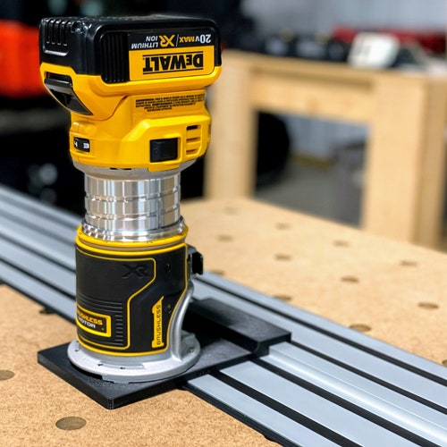 Dewalt Jig Saw Adapter for Festool Track Saw Guide Rails 20v Etsy