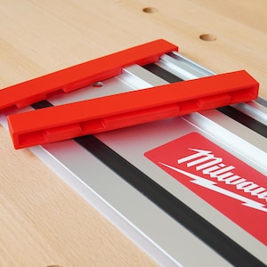 Milwaukee Guide Rail Protective Caps - Protect both ends of your Track Saw Guide Rails