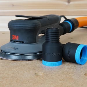 Adattatore per tubo flessibile Shop Vac da 1-1/4&quot; per levigatrici 3M Xtract