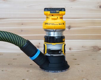 27mm Hose Adapter for Dewalt Trim Router, Compatible with Festool 27mm Hose