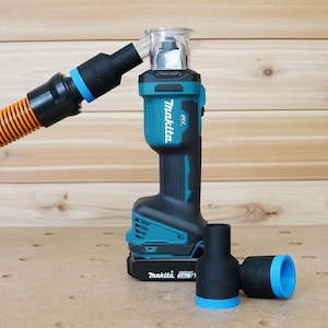 1 1/4&quot; Shop Vac Hose Adapter for Makita Drywall Cut Out Tool - XOC02Z