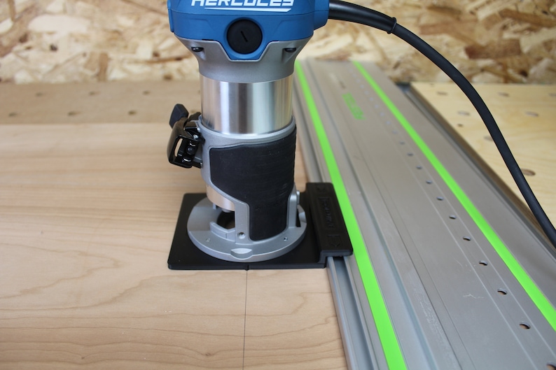 Track Saw Guide Rail Adapter for Harbor Freight 1/4