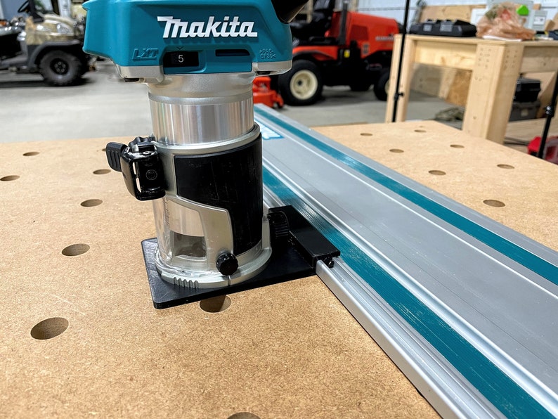 Makita Router Adapter to Makita Track Saw Guide Rail Makita Etsy