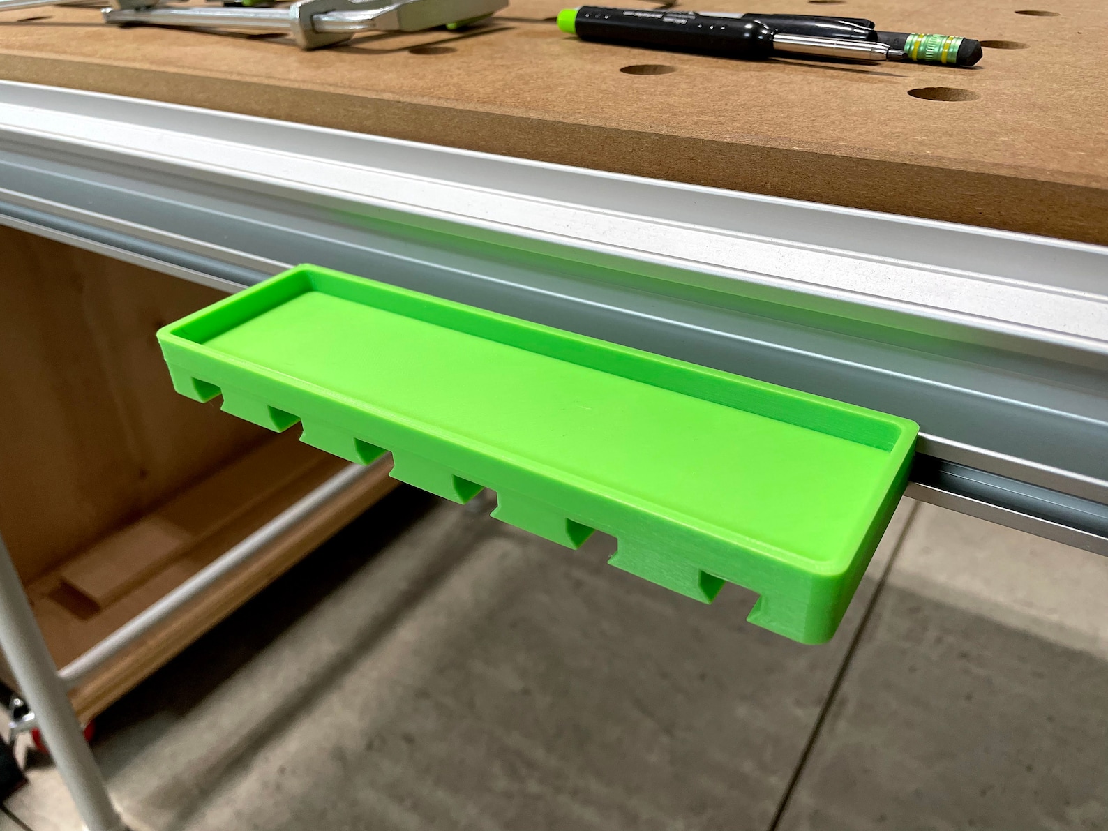 Festool Quick Clamp Rack X6 & Pencil Storage Tray for Festool Etsy