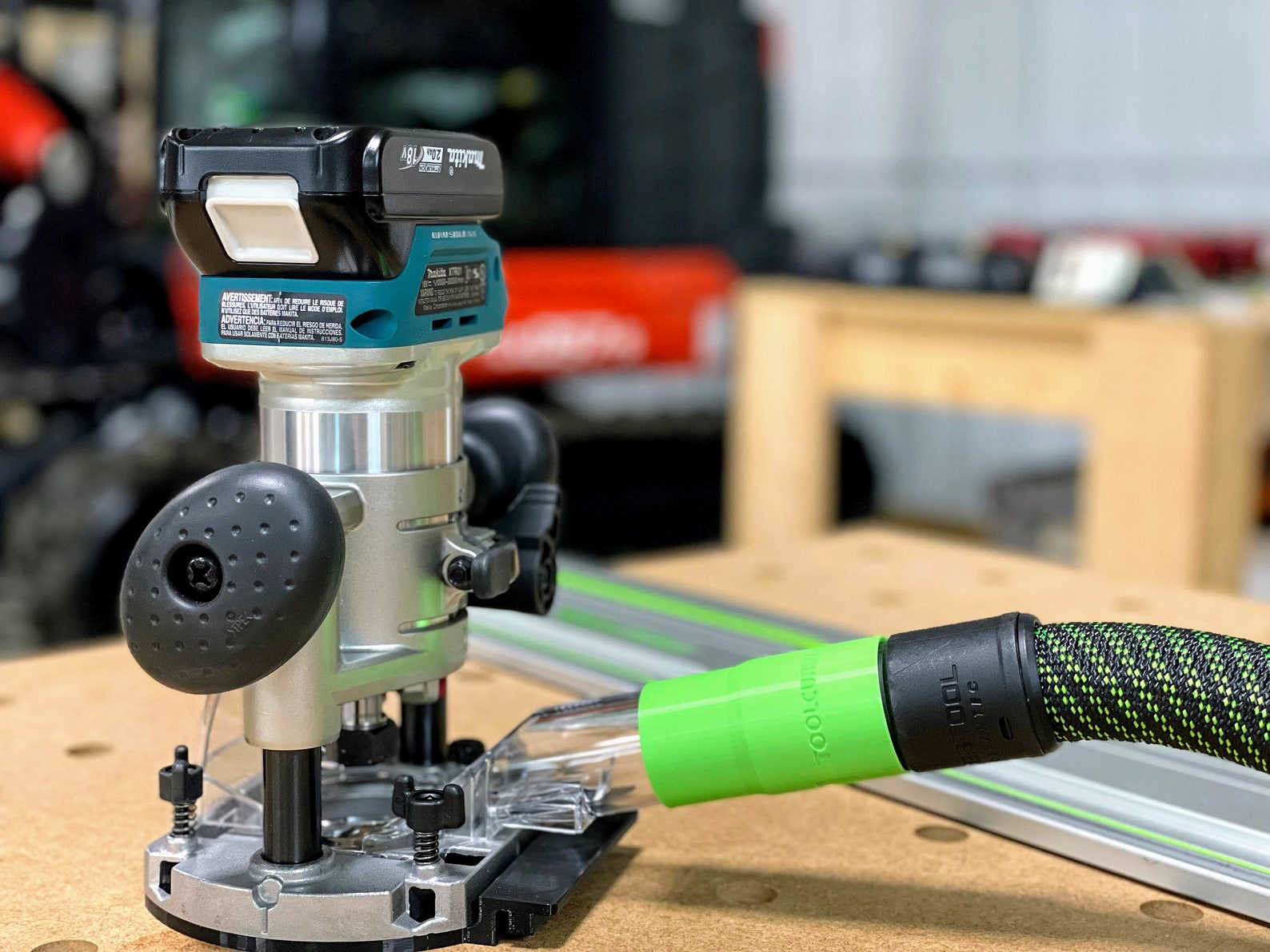 Makita Plunge Router to Festool 27mm Dust Extractor Adapter Etsy