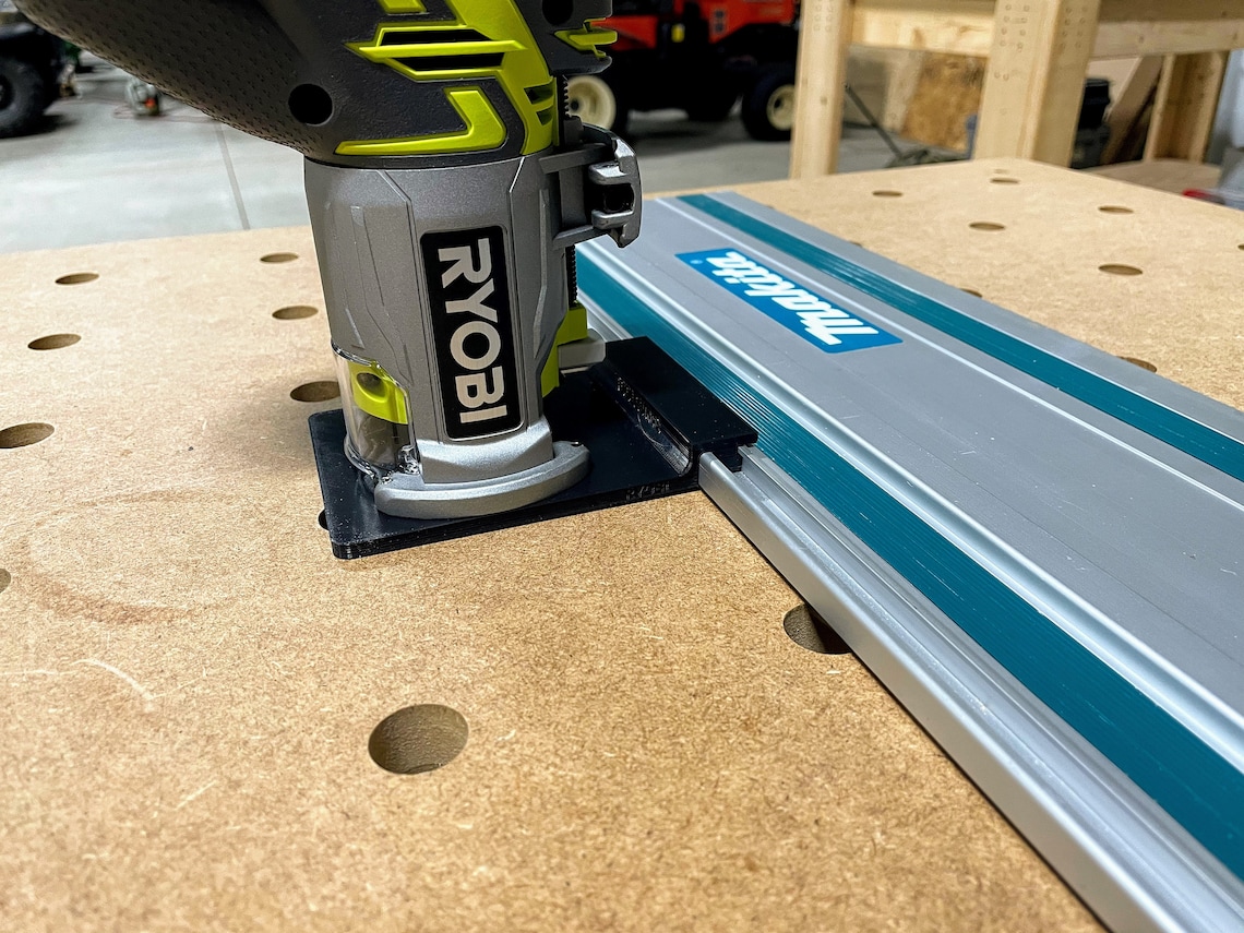 Ryobi Router Adapter for Track Saw Guide Rails - Ryobi Cordless P601 - Etsy