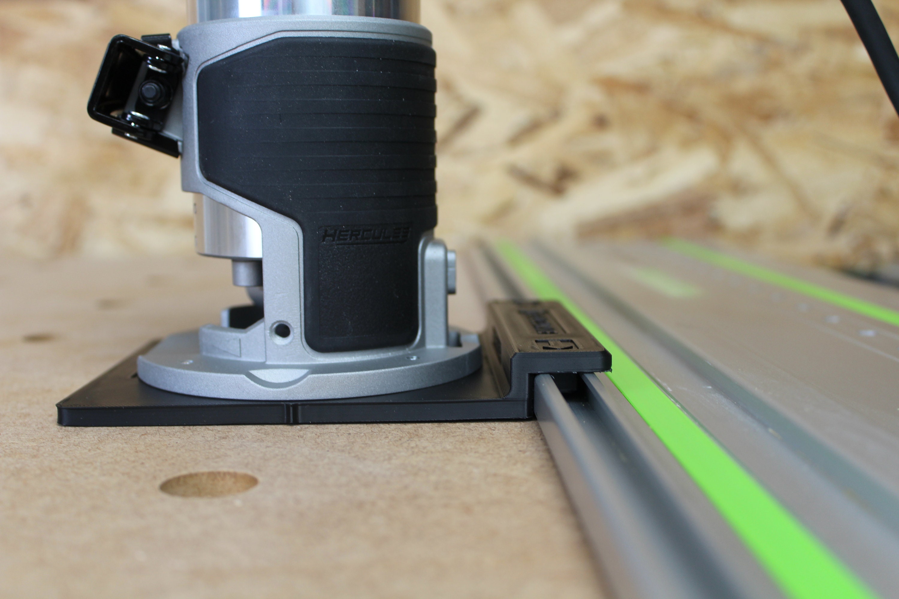 Track Saw Guide Rail Adapter for Harbor Freight 1/4