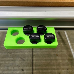 Festool MFT Bench Dog Storage Holder - Stores 6 Bench Dogs on your MFT/3 Table