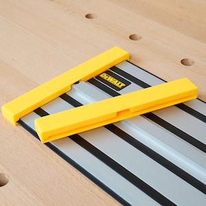 Dewalt-beschermkappen voor geleiderails: beschermen beide uiteinden van de geleiderails van je rupsbandzaag