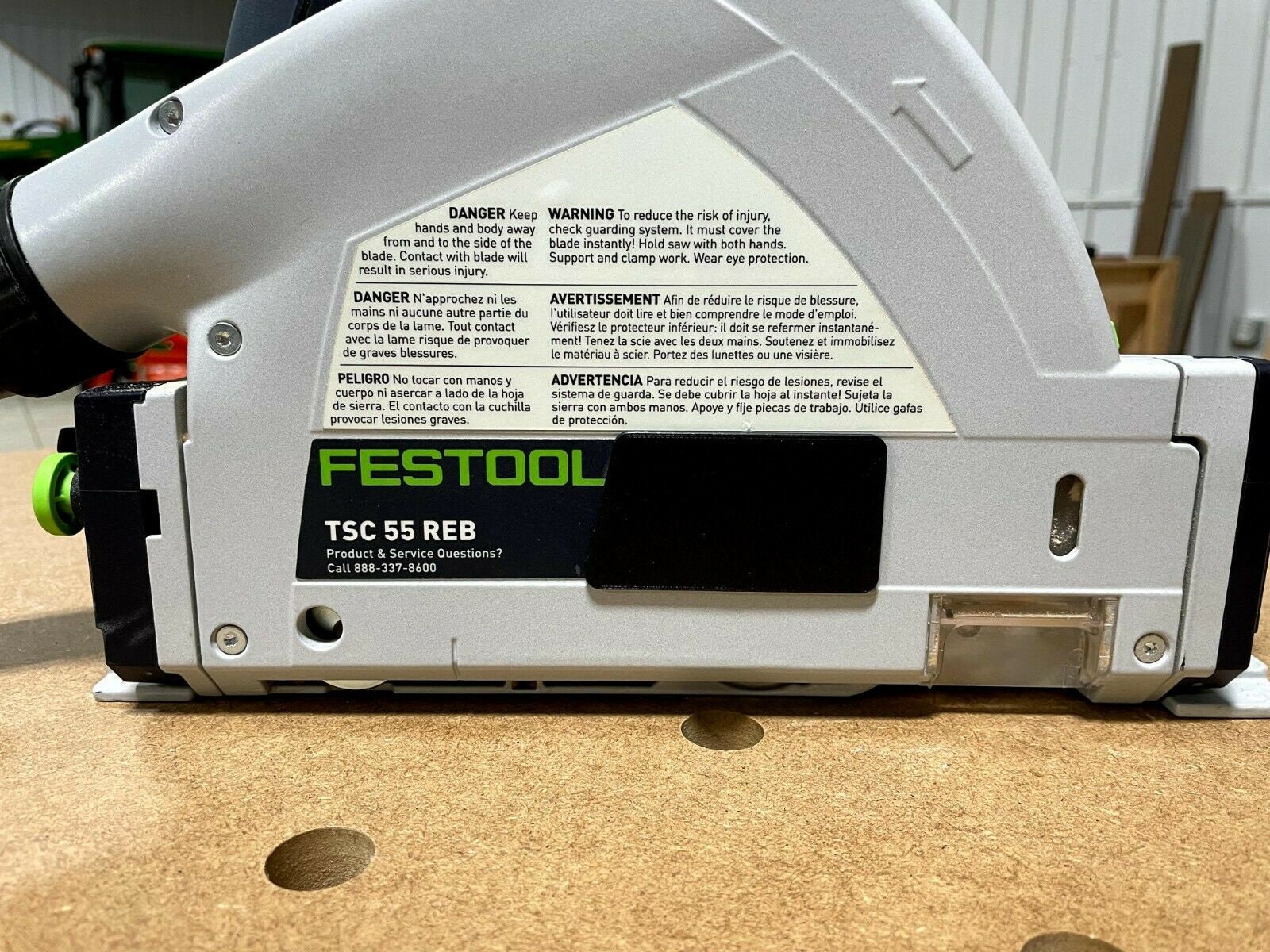 Fijación Impresa 3D Para FESTOOL TS55/TSC55 | Juego De Plástico Para Sierra | Piezas De Repuesto Y Accesorios