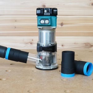 27mm Hose Adapter for Makita Router, Compatible with Festool 27mm Hose