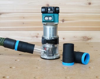 27mm Hose Adapter for Makita Router, Compatible with Festool 27mm Hose