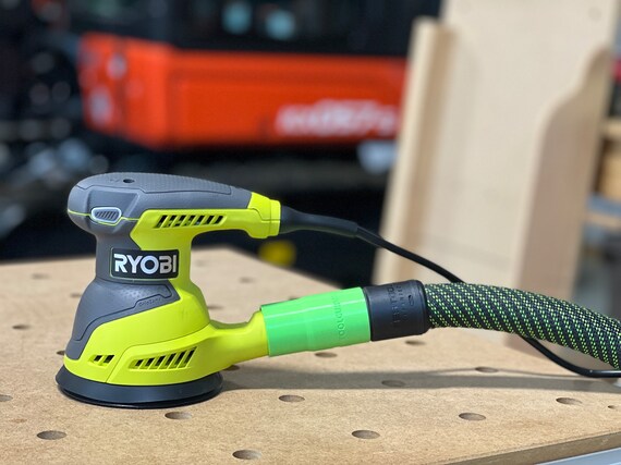 Ryobi wall sander outlet