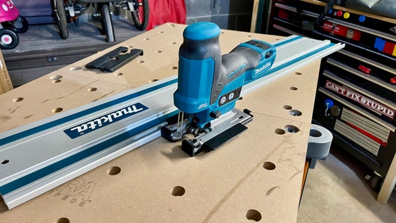 Makita 12v VJ05Z Adaptateur de scie sauteuse pour rails de guidage Makita &  Festool -  Canada