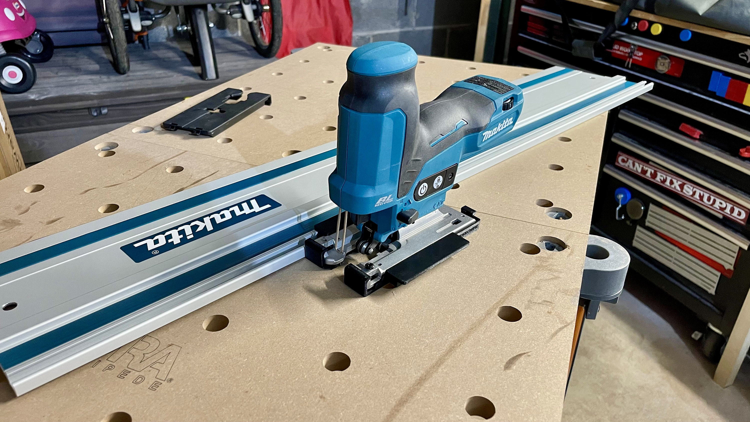 Buy Makita 12v VJ05Z Jig Saw Adapter for Makita Festool Guide