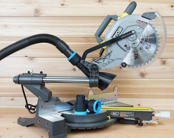 3 7/8 Zoll Shop Vac Schlauchadapter für Ryobi Gehrungssäge mit 10 Zoll