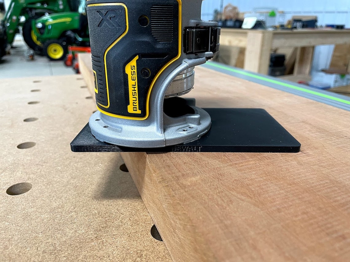Dewalt Router Extended Base Plate for DCW600B 20v & DWP611 Etsy
