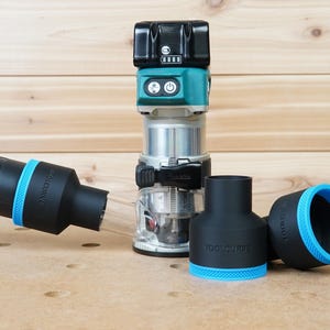 2 1/2&quot; Shop Vac Hose Adapter for Makita Router