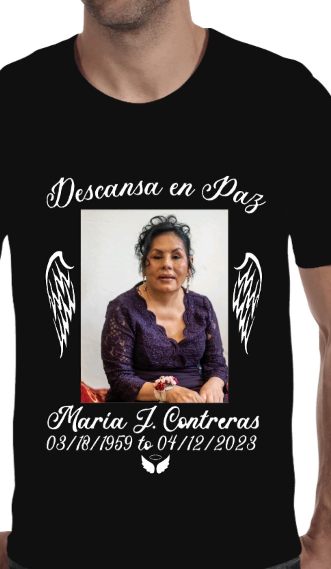 Descansa En Paz, Memorial Shirts, Spanish in Loving Memory Shirts