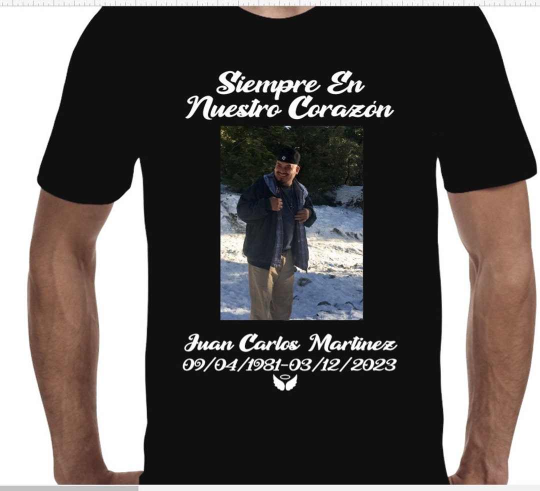 Siempre En Nuestros Corazones in Loving Memory Shirt Regalos De Perdida
