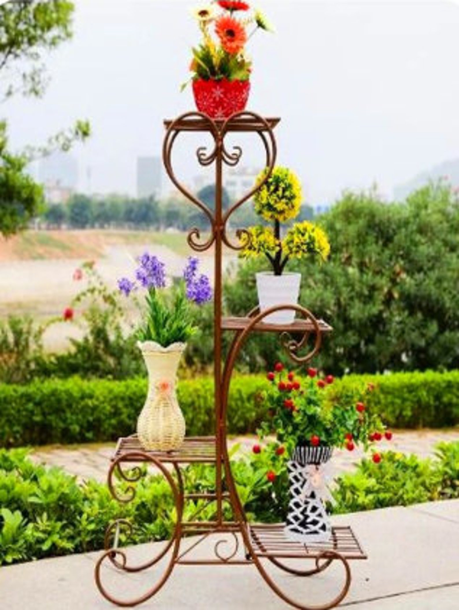 Pot Stand With 3 Tiers Etsy Australia