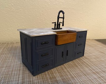 miniature dollhouse kitchens