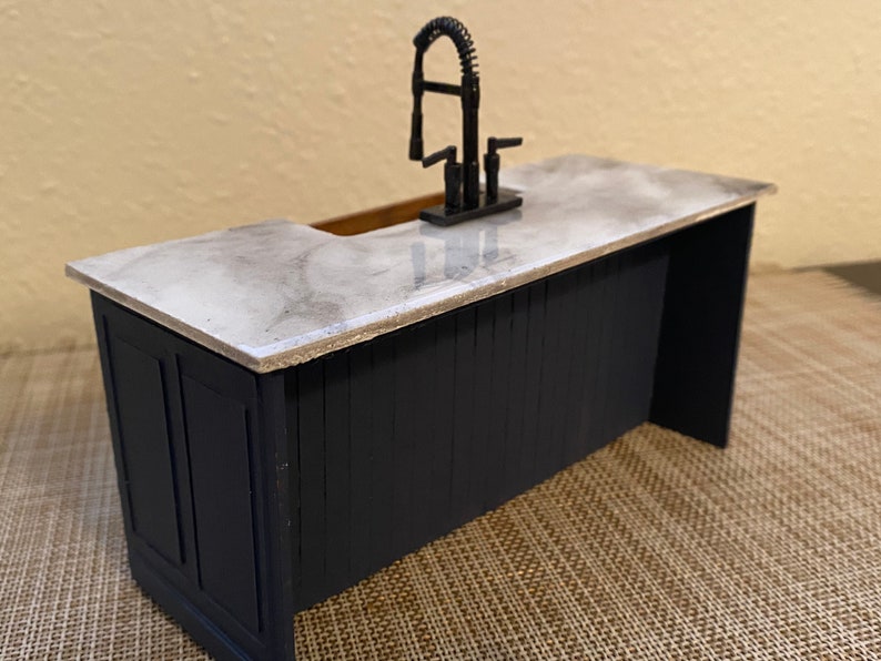 Kücheninsel mit Waschbecken Wasserhahn separat verkauft | Etsy