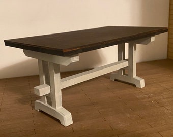 Miniature Dining Table - 1/12 scale