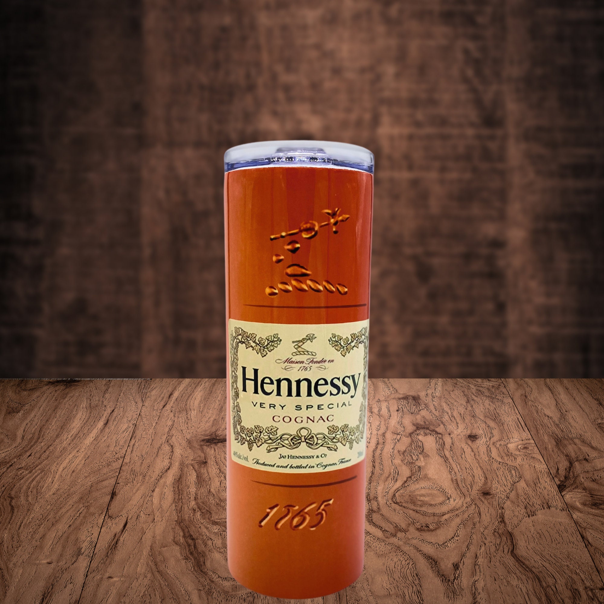 Hennessy 20oz Skinny Straight Tumbler Design Template Etsy