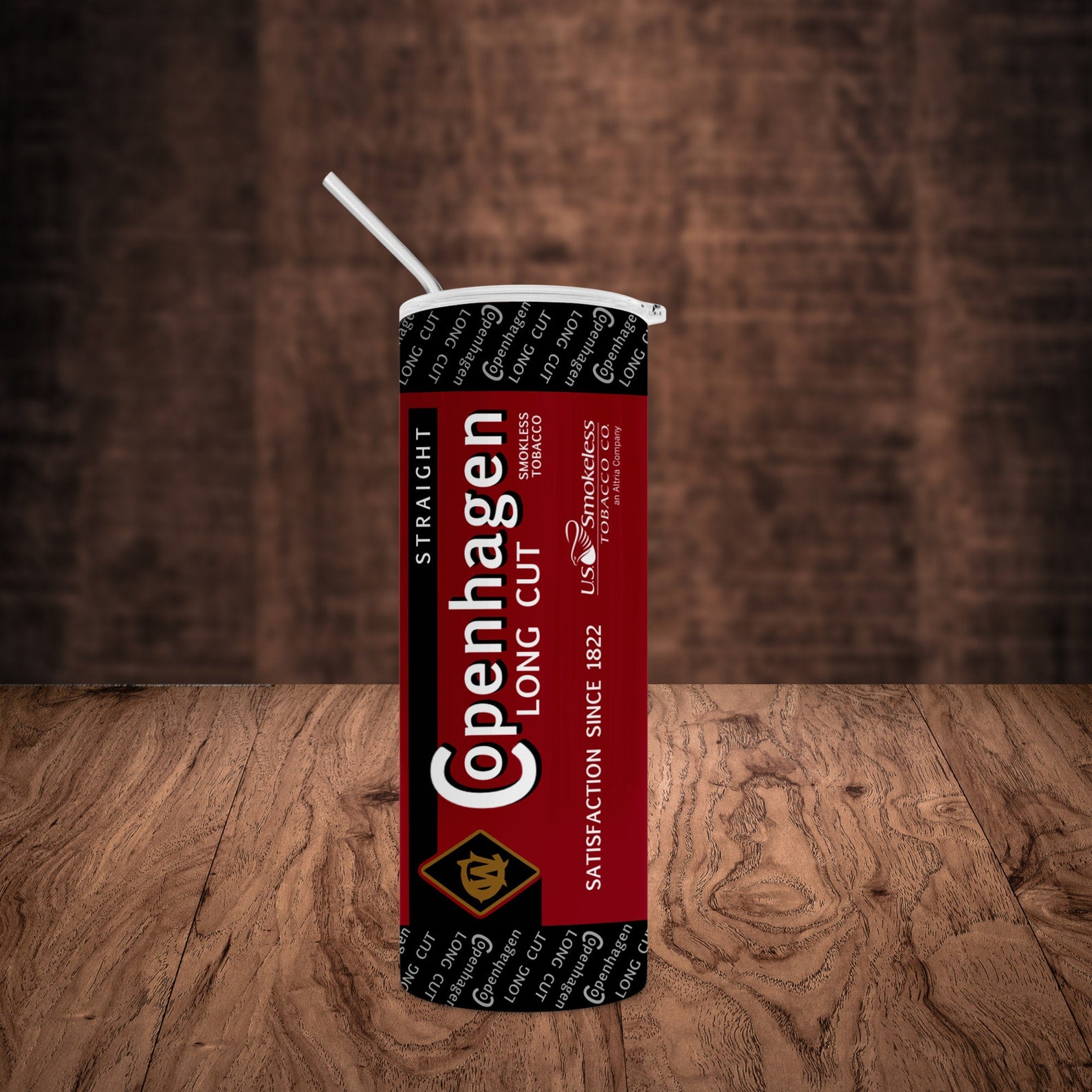 Copenhagen Long Cut 20oz Skinny Tumbler Tumblers Hot and Etsy