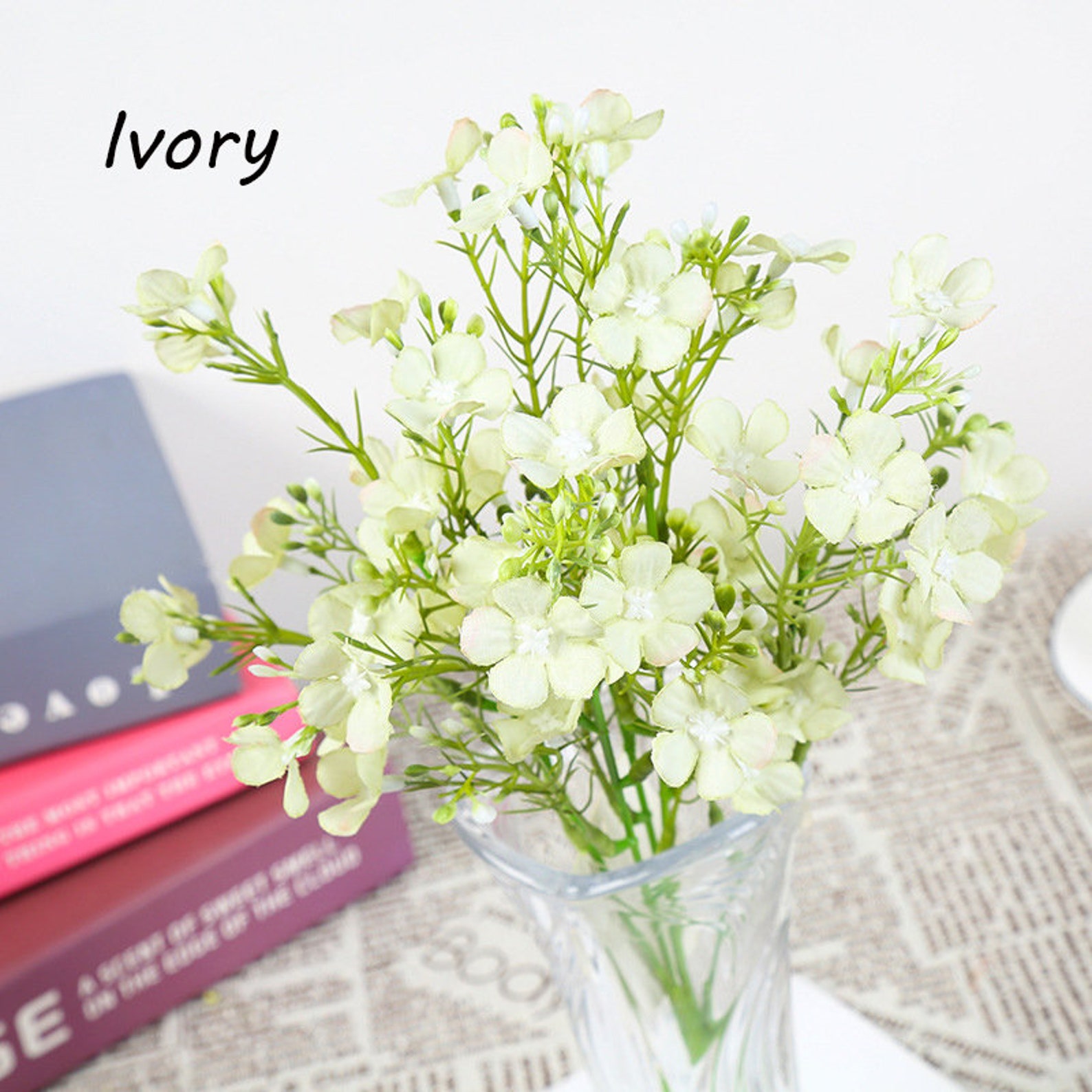 12pcs Artificial Fake Flowers Tiny Flowers Bulk Bouquets for Etsy UK