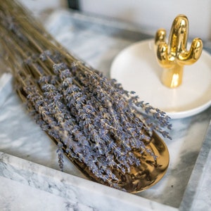 100/200 Stick Dried Lavender Bouquet Dry Lavender Flower Lavenderb Branches Dried Flowers Arrangement for Home Wedding Decor
