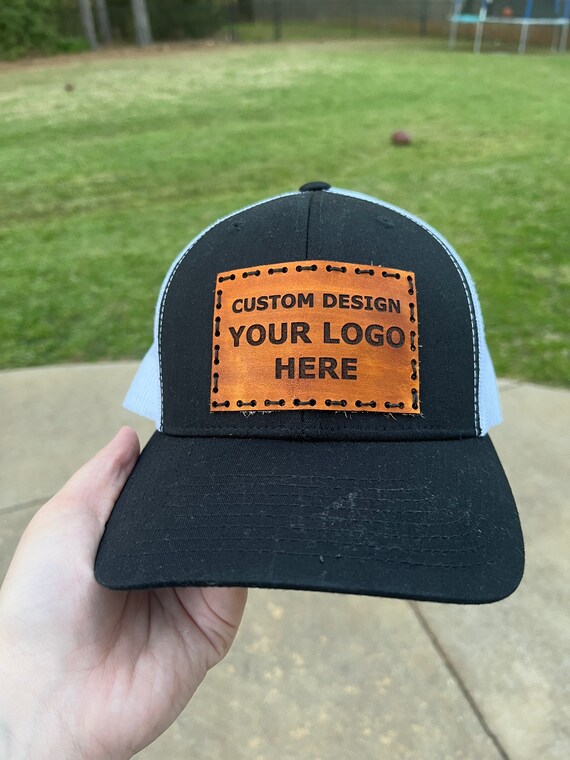 Custom Logo Leather Patch Hat/business 