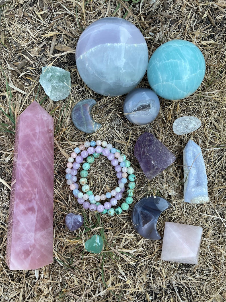 ultimate crystal mystery box || PLEASE READ DESCRIPTION, huge variety, witchtok grab bags, ethically sourced 