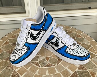 painted air force 1's