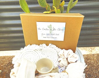 Dream Gift Bundle, As Shown...Desert White Collection , Hand-Curated Featuring Vintage Mug, Quartz