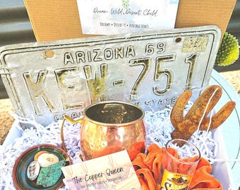 Vintage Gift Bundle, Rustic Copper and Southwestern Accents, As Shown, All-Inclusive