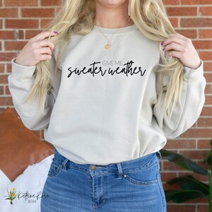 Sweater Weather SVG, Fall PNG, Fall SVG, Fall Decor, Thanksgiving, Autumn Svg, Fall Shirt Svg, Cricut Cut File, Sublimation,Digital Download